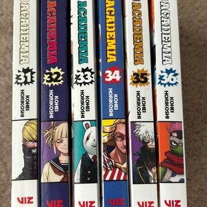 My Hero Academia Manga Books Volumes 31-36 English